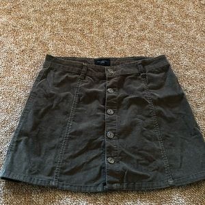 Corduroy skirt